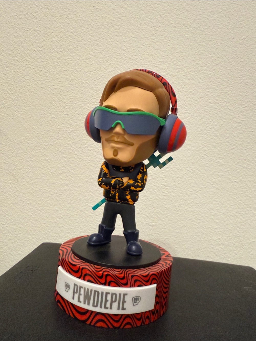 PewDiePie 100 Million Club Limited Edition Figure 2019 No Box